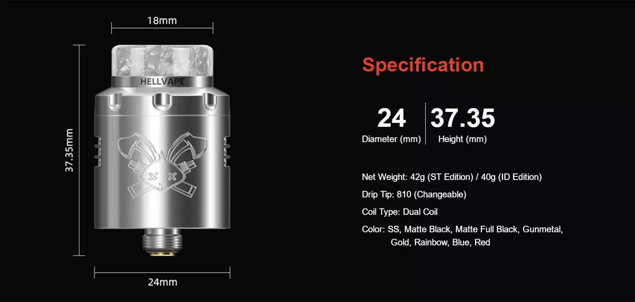 dripper Dead Rabbit 3 negru